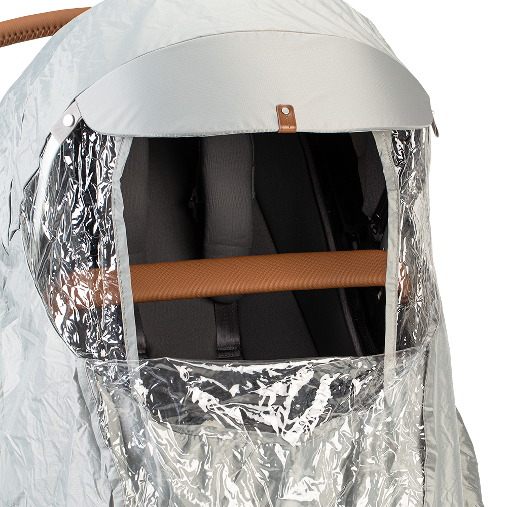 Open window in the raincover